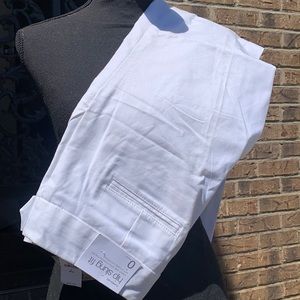 New Gap White Hip Slung Fit Flare Legged Pants